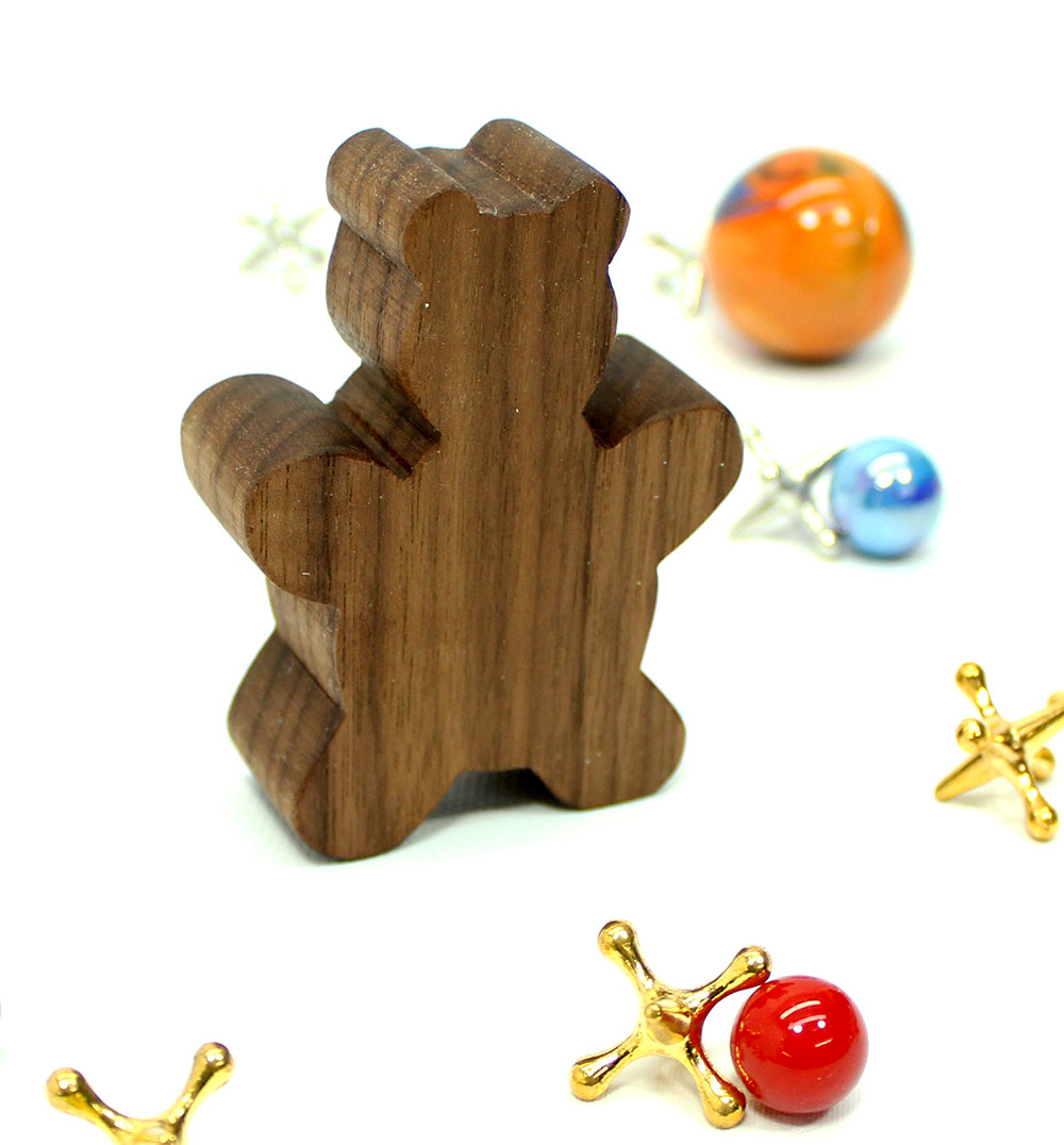 Wooden Teddy Bear Toy
